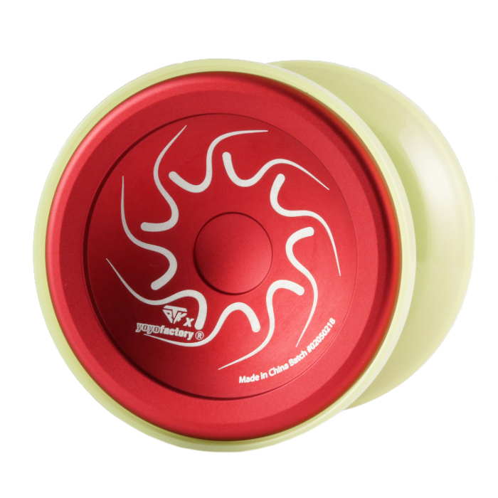 Nine Dragons Red with Glow Shells
