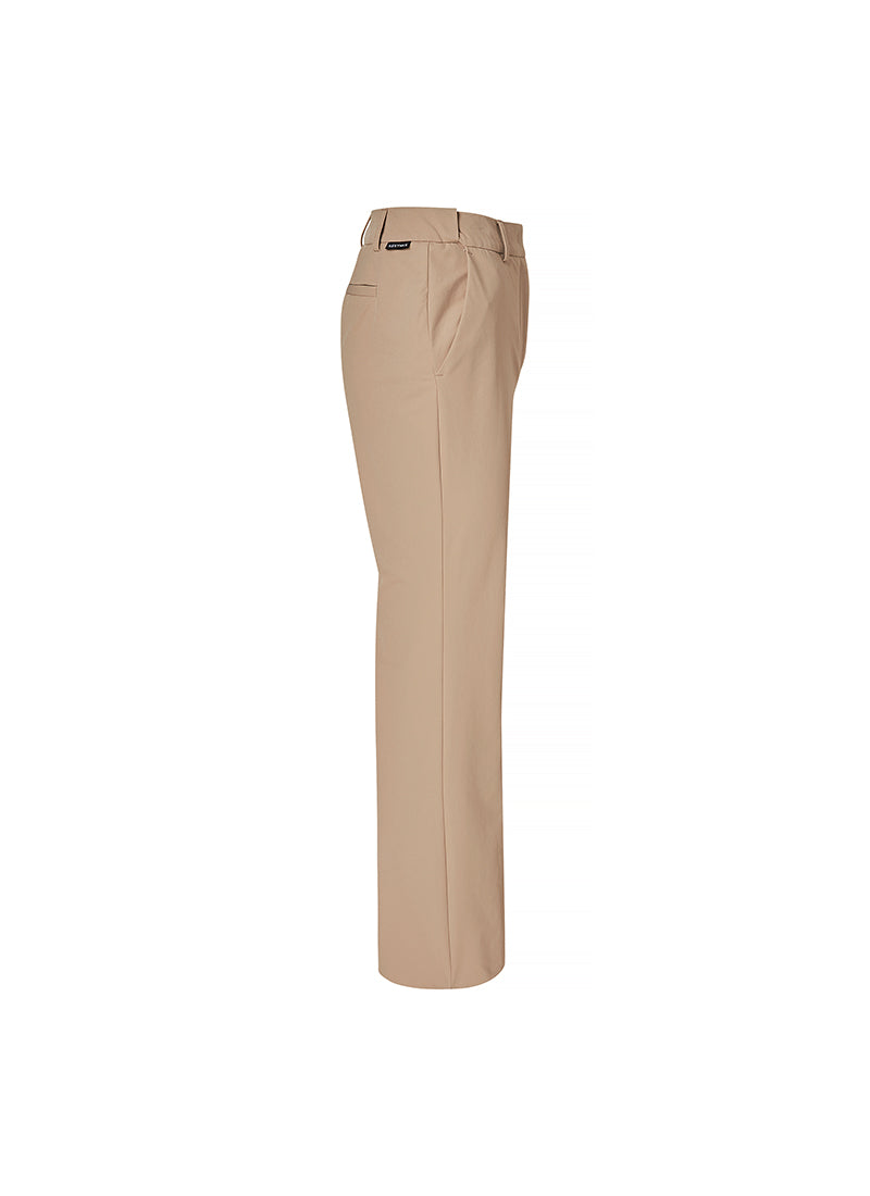 Women's Fluffy Bootcut Twill Pants - Soft & Stretchy Winter Slacks for Casual Wear & Office Outfits