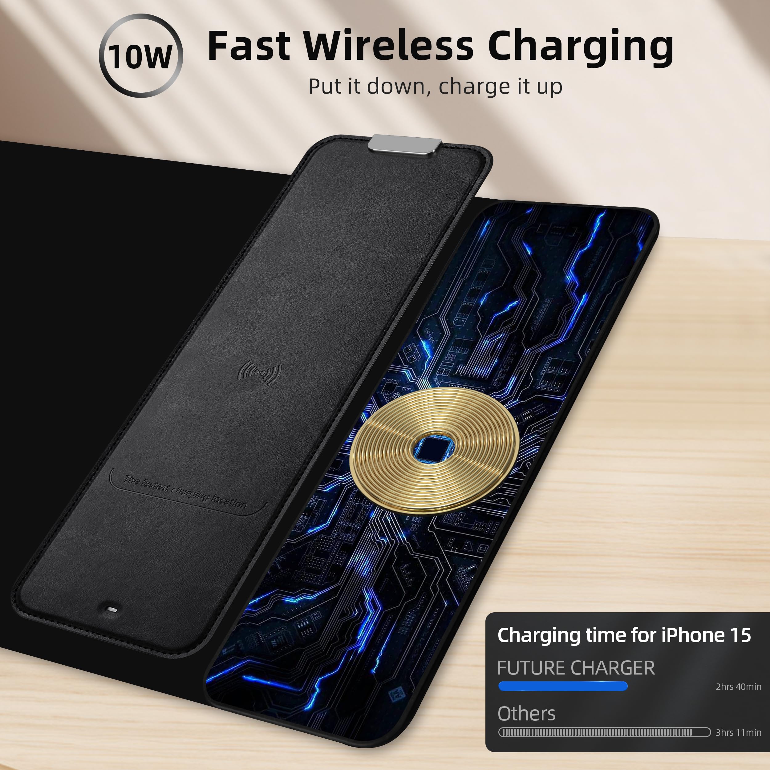 Wireless Charging Gaming Mouse Pad - 31.5