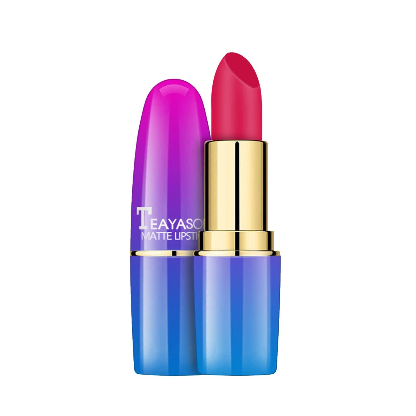 Waterproof Long Lasting Matte Lipstick - Glossy Nude Brown Pigment, Non-Fading Smooth Soft Lip Gloss | Perfect for Everyday Wear, Parties & Special Occasions