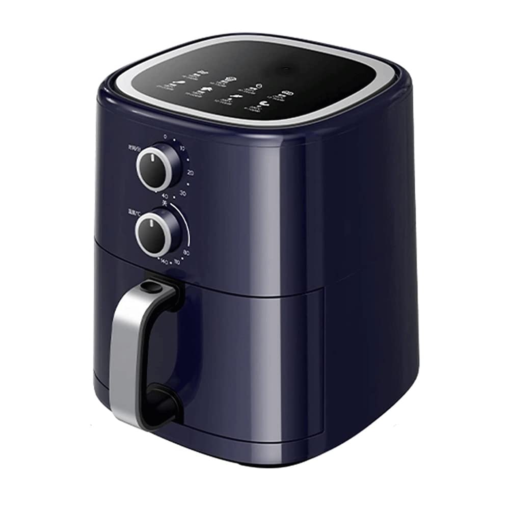 5L Air Fryer with 8 Presets - Compact Space Saving Electric Hot Air Fryer Oven, Oil-Less Cooking, LED Touch Screen, Nonstick Basket & Auto Shutoff - Perfect for Healthy Family Meals, Quick Snacks & Party Cooking