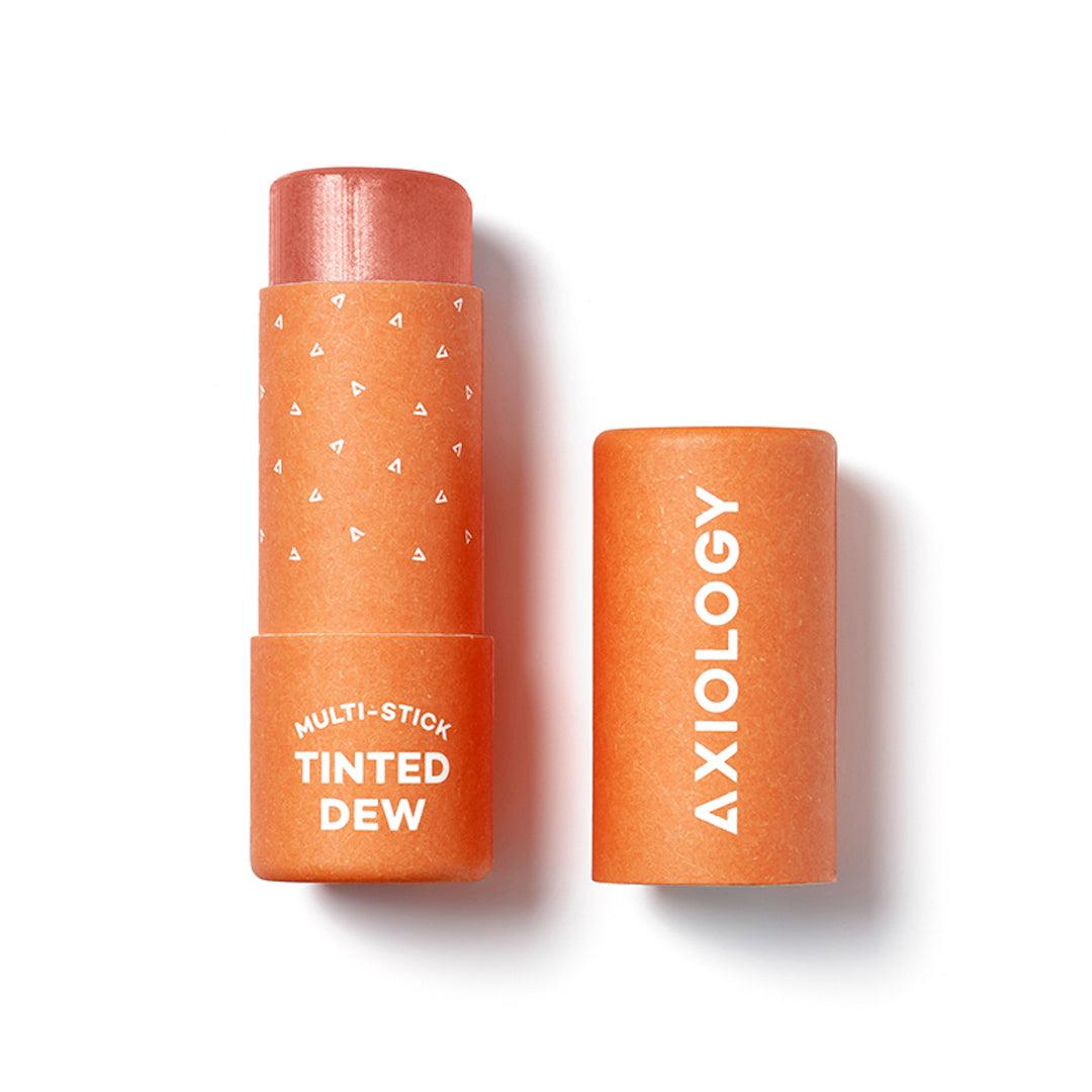Multi Stick Tinted Dew - 3-in-1 Creamy Lip, Cheek & Eye Color Stick | Natural Glow Makeup for Everyday Wear | Perfect for On-The-Go Touch Ups & No-Makeup Looks
