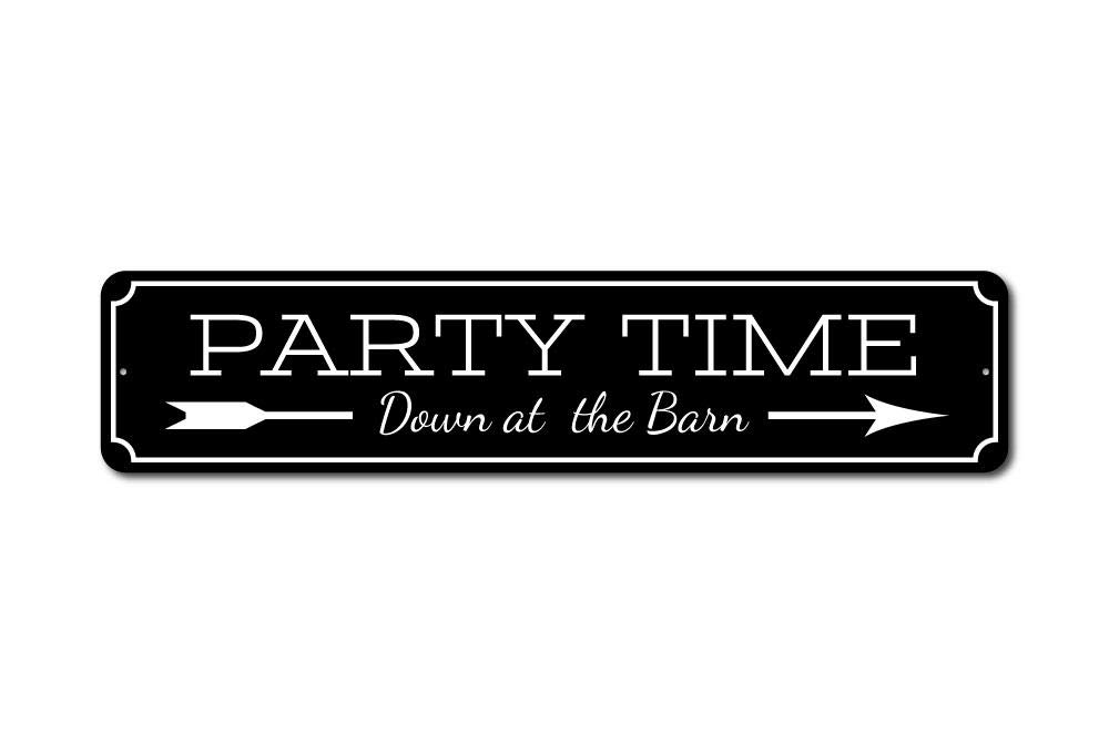 Party Time Sign - 4