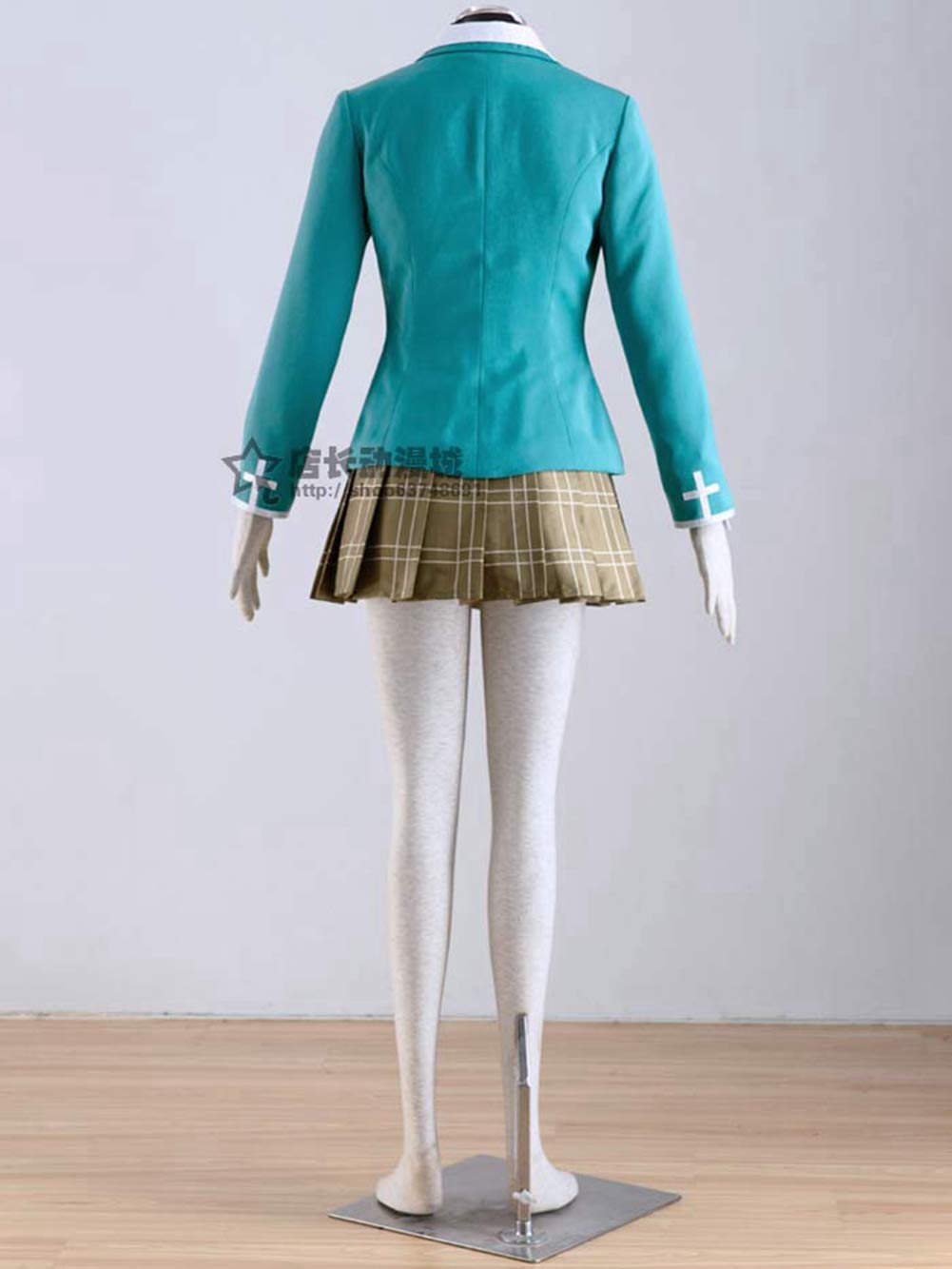 Akashiya Moka Anime Cosplay Costume - School Uniform Outfit for Christmas & New Year Parties, Halloween, Conventions & Themed Events