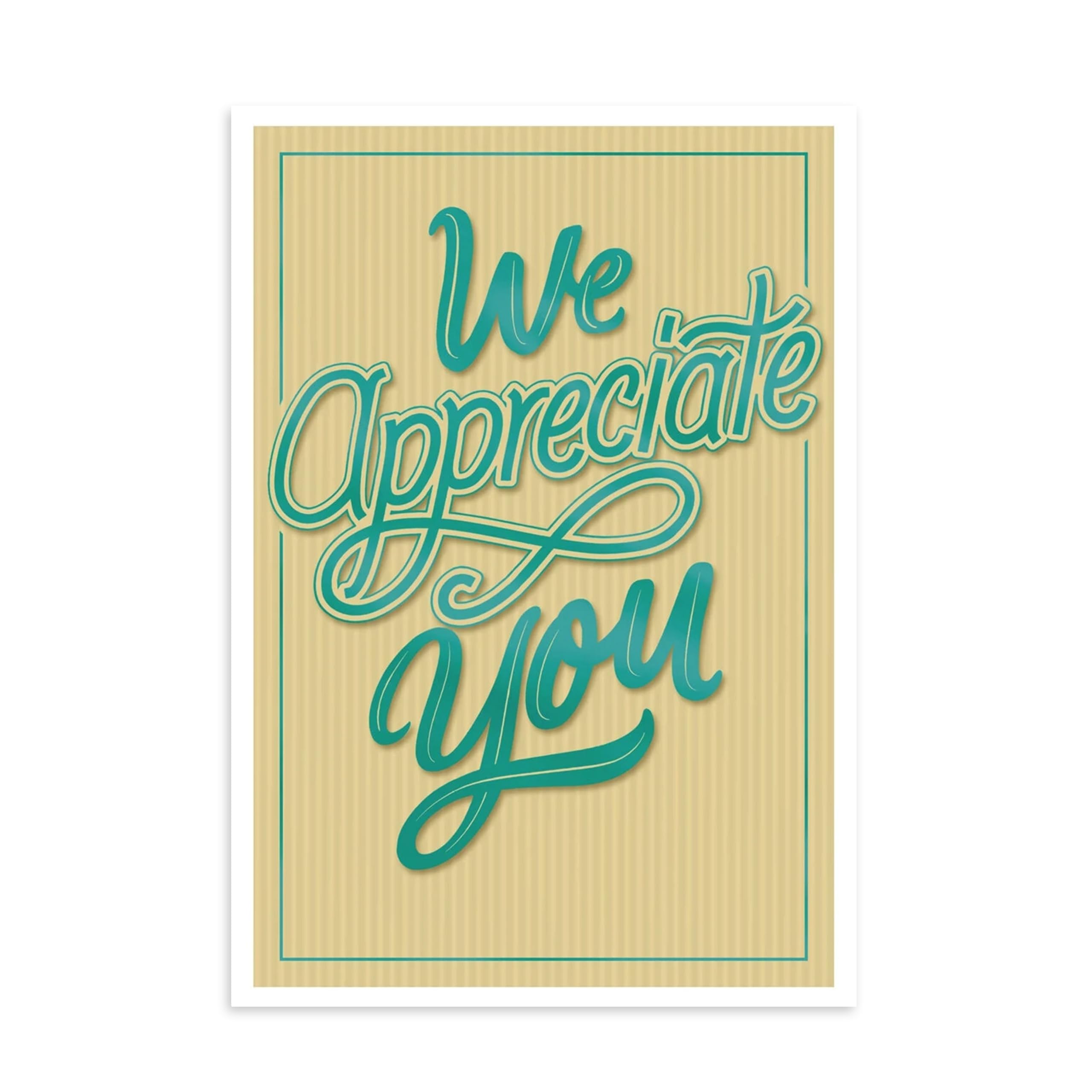 Hallmark Business Bulk 100 Pack Employee Appreciation Cards - 5 x 7 Thank You Cards for Employees & Volunteers with Envelopes - Motivational Workplace Recognition Gifts for Staff, Team Members & Volunteers