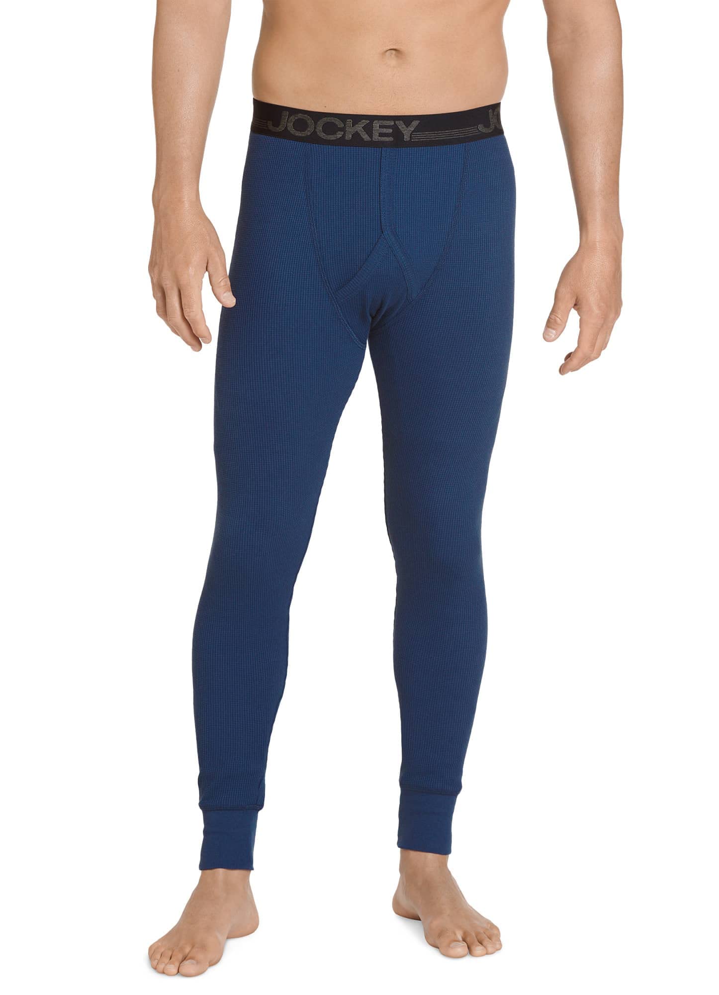 Jockey Men's Thermal Waffle Knit Baselayer Pants for Cold Weather - Winter Workout & Outdoor Activities