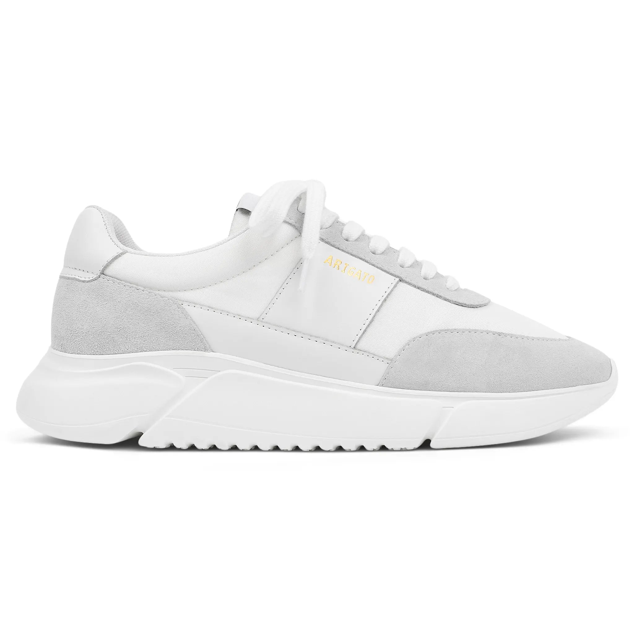 Axel Arigato Genesis Vintage Runner White Sneakers - Men's Retro Running Shoes for Casual Wear & Street Style Fashion | Perfect for Everyday Outfits, Gym, and Urban Adventures