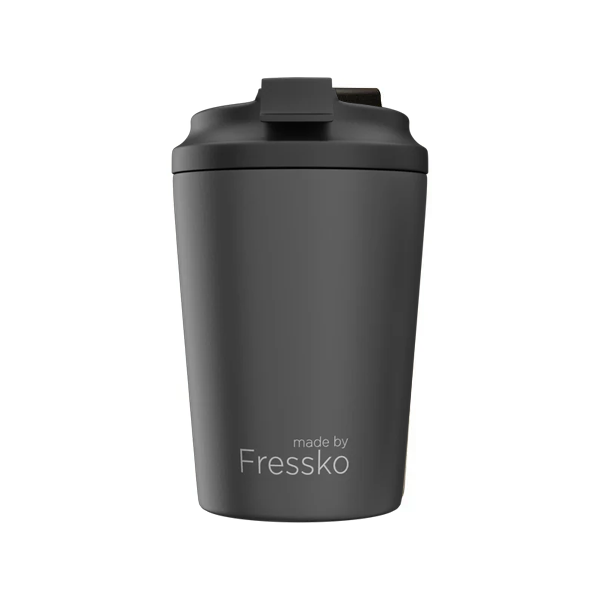 Fressko Reusable Coffee Cup - 12oz Insulated Travel Mug with Lid, Leak-Proof & Eco-Friendly for Hot/Cold Drinks - Perfect for Office, Commuting & Outdoor Activities
