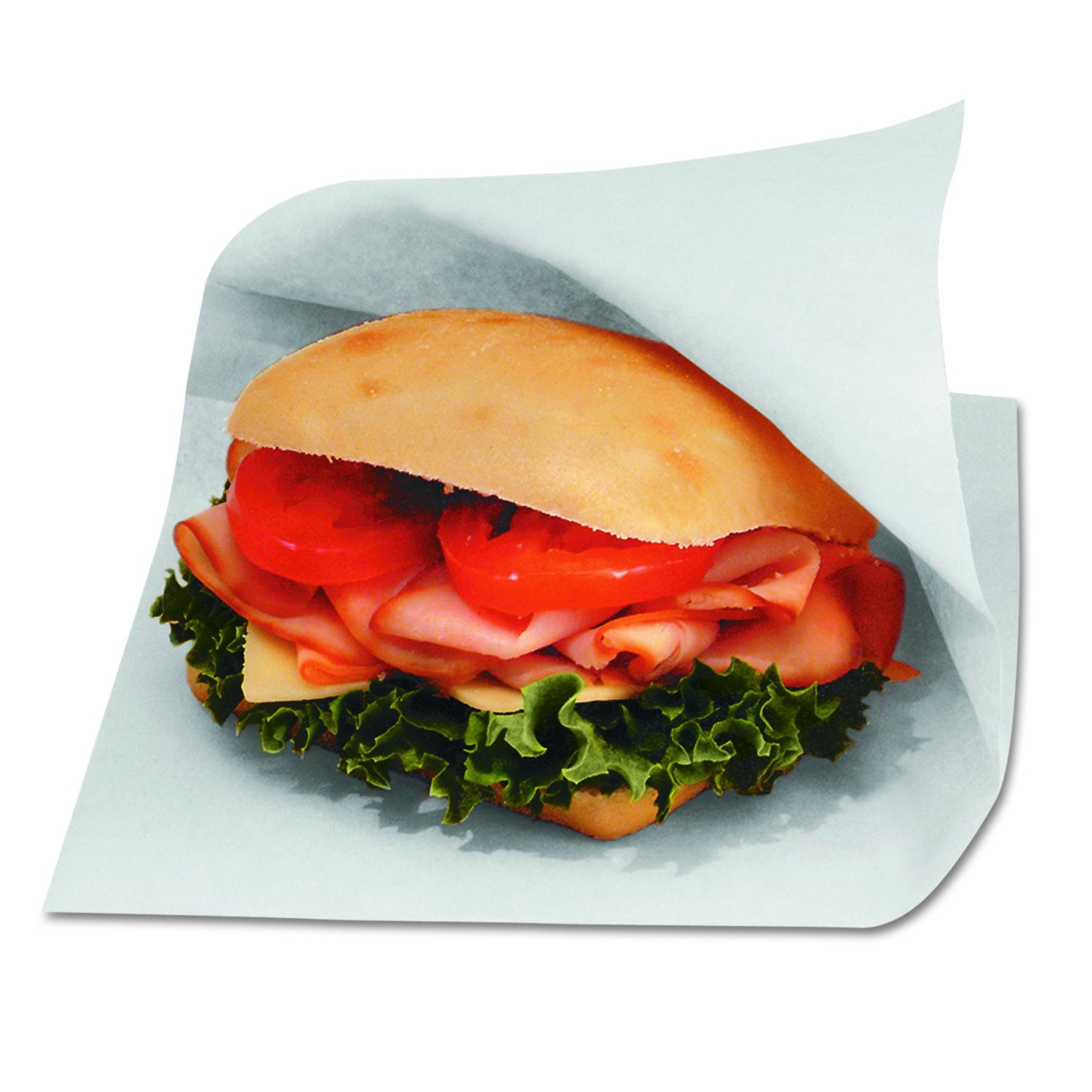 Bagcraft 300421 Dubl Open Grease-Resistant Sandwich Bags - 6
