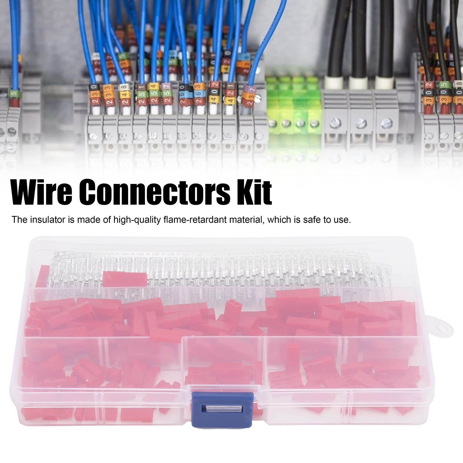 High Performance Low Frequency Wire Connectors Kit - Reliable Terminal Connectors for Electronics & DIY Projects | Perfect for Home Appliances, Automotive Wiring & Industrial Equipment