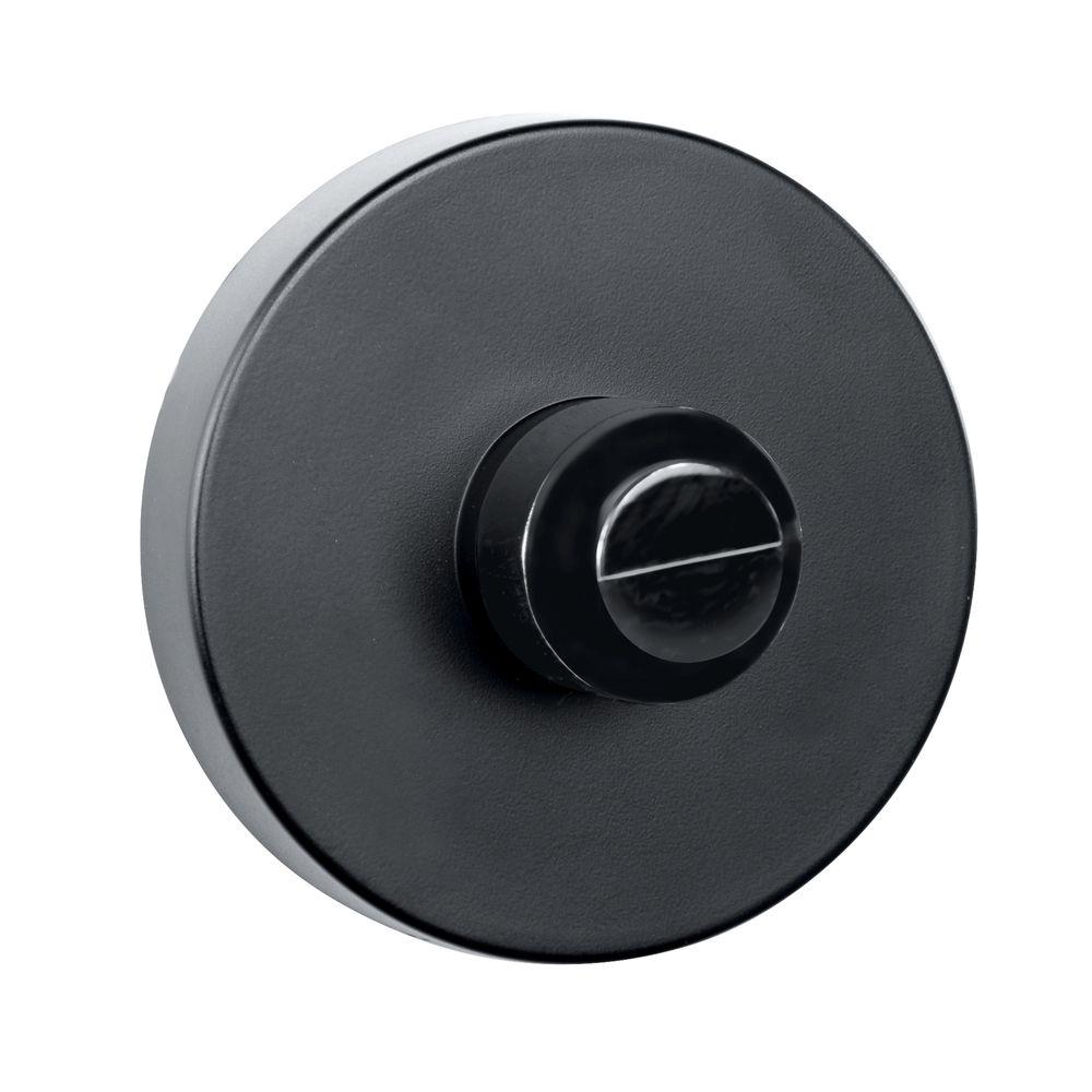 Vac Lock Suction Pads 2 Pack - Heavy Duty Black Suction Cups for Glass, Tile & Smooth Surfaces - Perfect for Bathroom, Kitchen & Home Organization