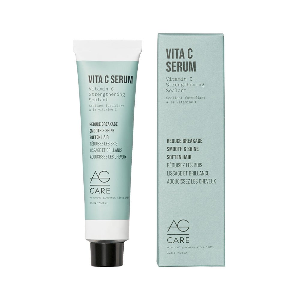 AG Care Vita C Serum - Vitamin C Strengthening Sealant for Hair (75ml) | Repairs & Protects Damaged Hair | Perfect for Daily Use & Salon Treatments