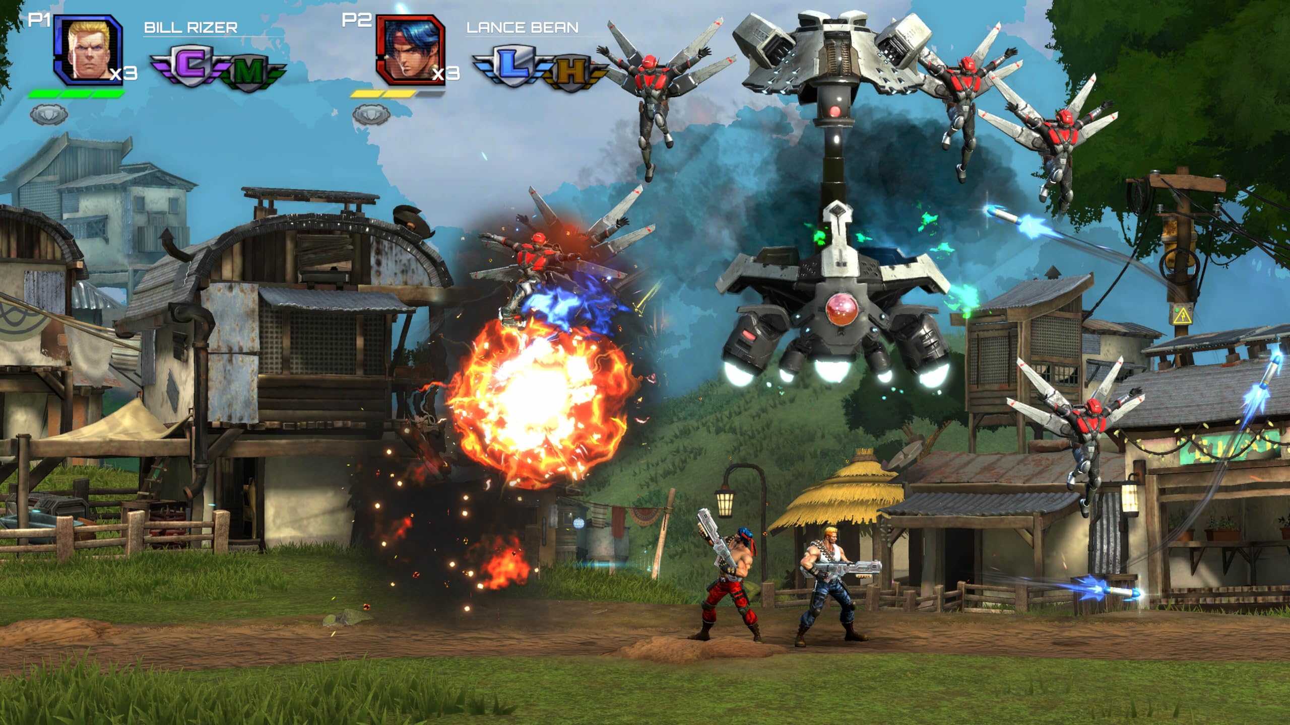 Contra: Operation Galuga - Xbox Game (English Version) | Classic Run-and-Gun Action Adventure for Xbox Consoles - Perfect for Retro Gaming Fans and Action Shooter Enthusiasts