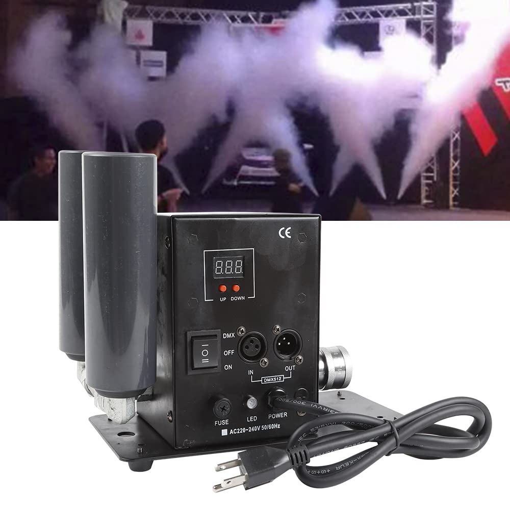 200W CO2 Jet Machine with DMX512 Control - Single Pipe CO2 Cryo Jet Fog Machine for Stage Effects, 6M Hose Included - Perfect for Nightclub, Concert, Party & Stage Shows (Cold Smoke Special Effects)