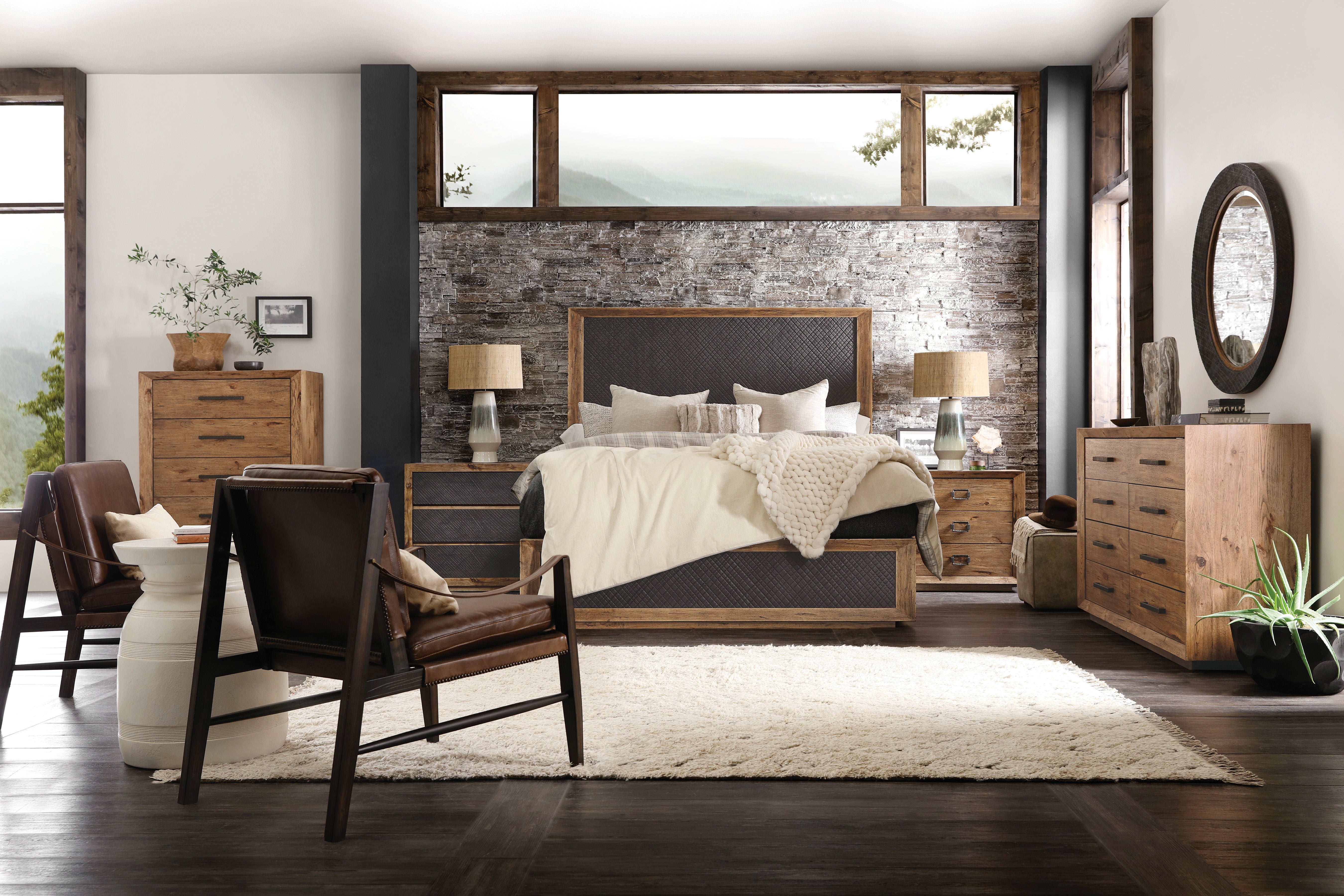 Big Sky Bachelors Chest - Rustic Wooden Storage Cabinet for Bedroom, Living Room & Office - Perfect for Small Space Organization & Home Decor