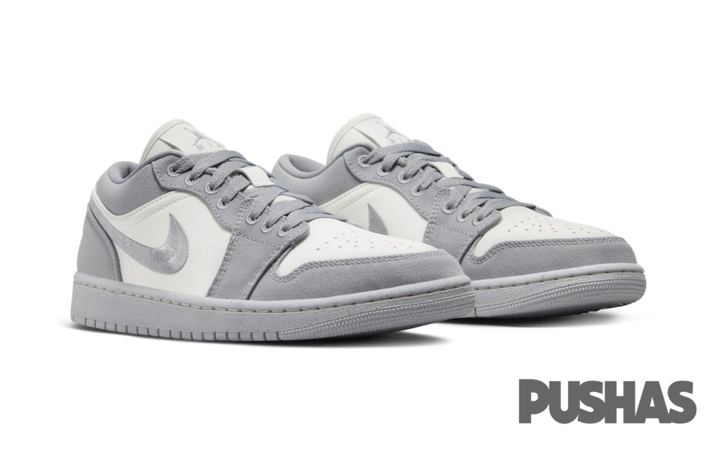 Air Jordan 1 Low SE 'Light Steel Grey' Women's Sneakers (2023) - Stylish & Comfortable Basketball Shoes for Casual Wear, Gym & Street Fashion