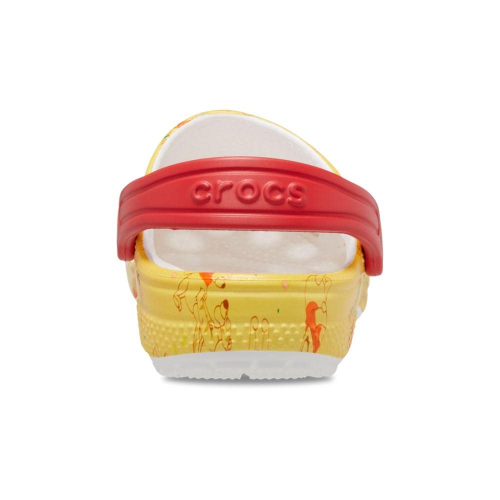 Crocs Unisex Kids Classic Winnie The Pooh Clogs - Lightweight Comfortable Water Shoes for Boys & Girls - Perfect for Beach, Pool, and Outdoor Play
