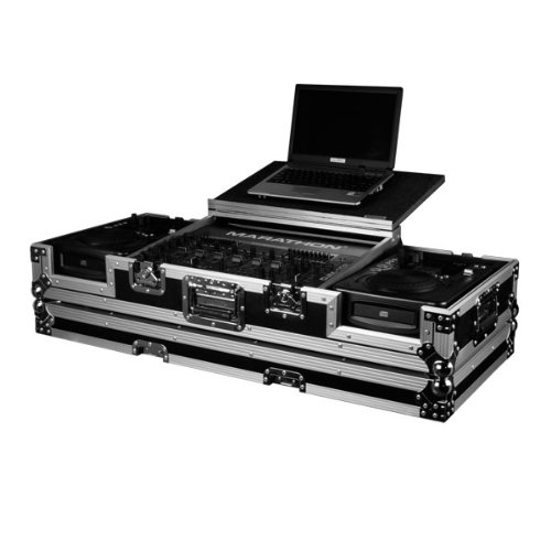 Marathon MA-DJCDI19WLT Heavy Duty Flight Road Case - Durable DJ Equipment Travel Case for Music Producers & Performers - Perfect for Air Travel, Studio Storage & Live Gigs