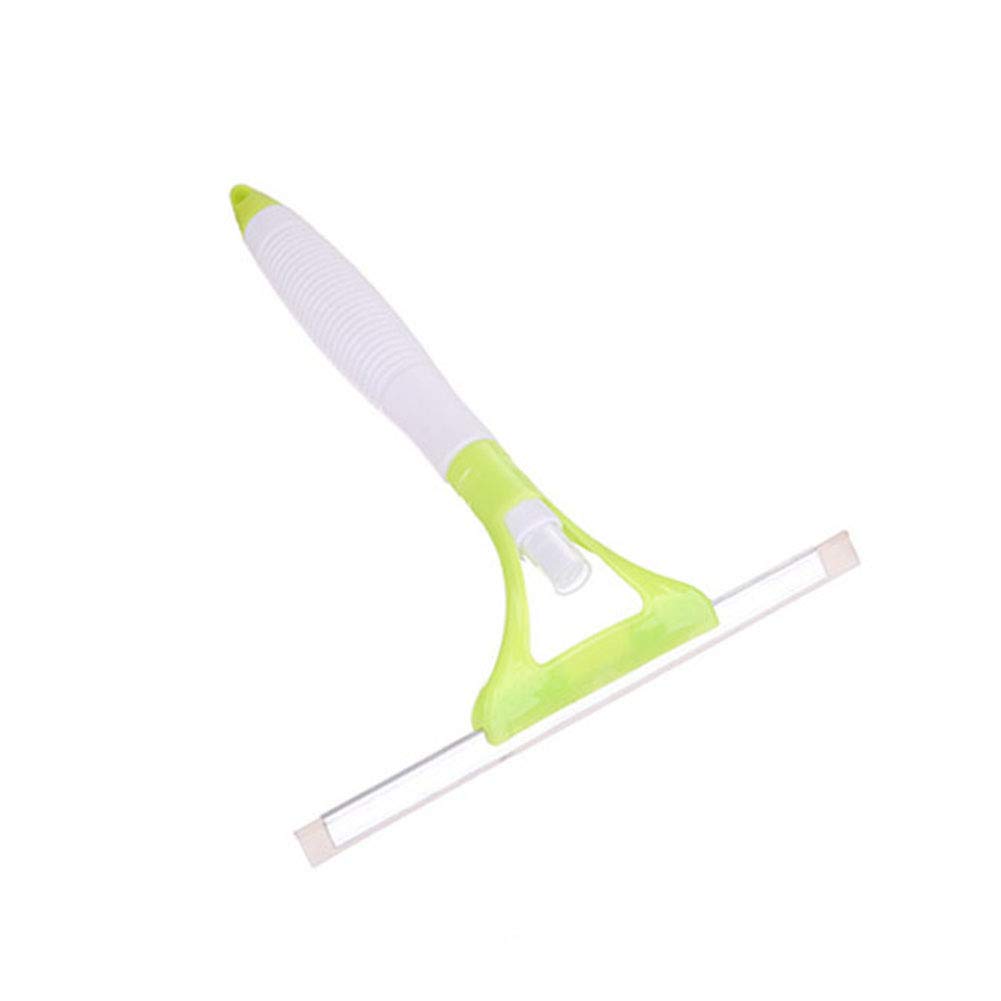 Professional Window Cleaning Squeegee Tool - Multipurpose Glass Wiper, Scraper & Spray Brush for Home & Office Cleaning (Random Color) | Perfect for Windows, Mirrors, Shower Doors & Car Glass