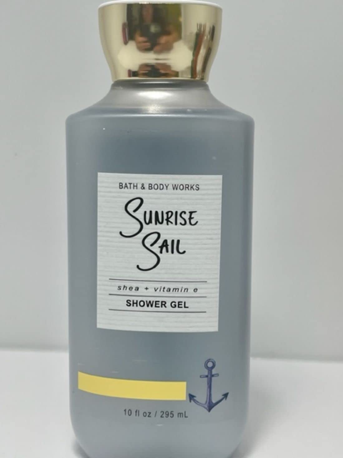 Bath and Body Works Sunrise Sail Shower Gel Wash - 10 oz Refreshing Citrus Body Wash for Summer | Energizing Morning Shower & Vacation Essential