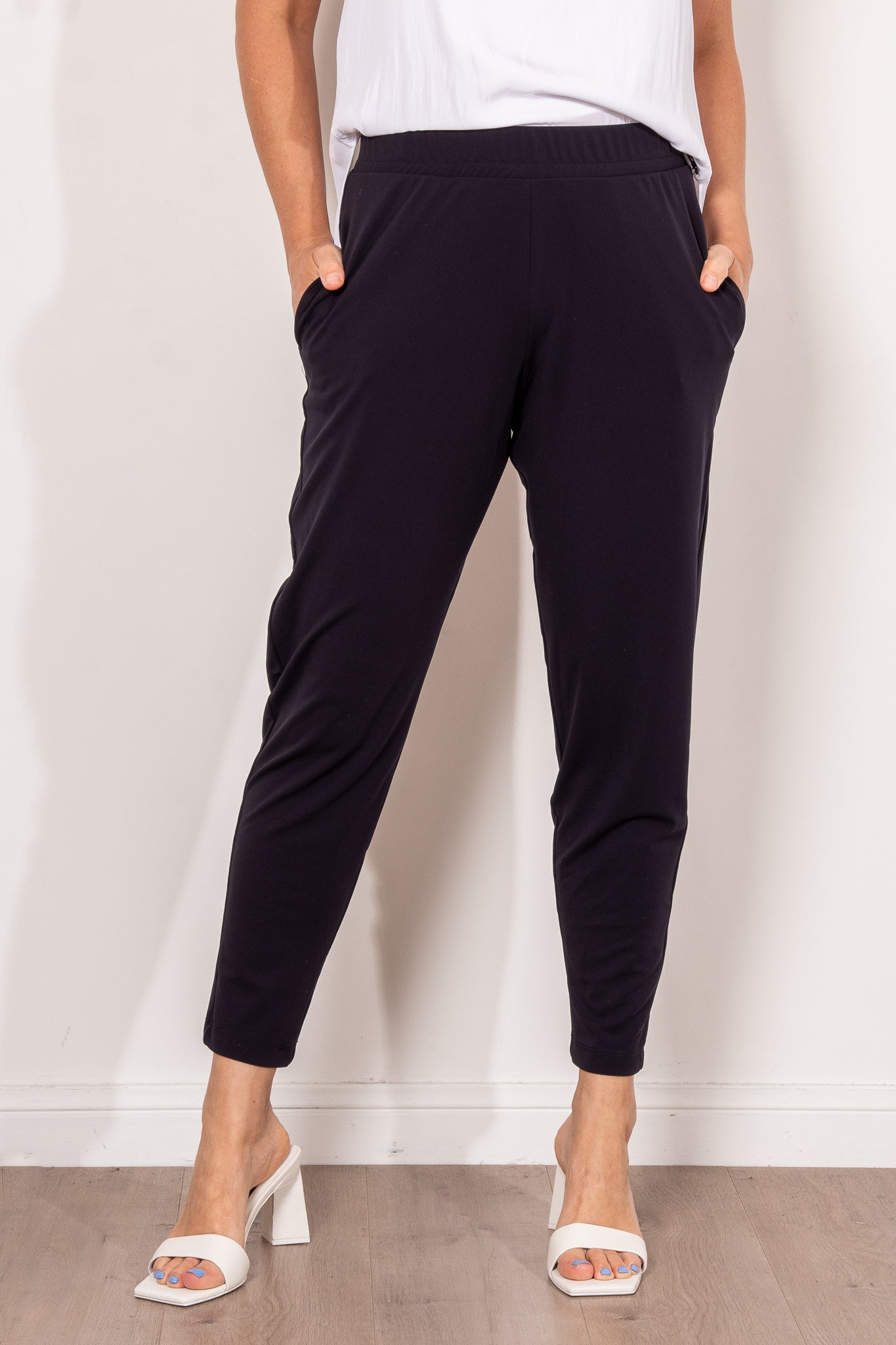 Mela Purdie Base Pant Powder Knit - Women's High-Waisted Stretch Yoga Pants for Workout, Lounge & Everyday Wear