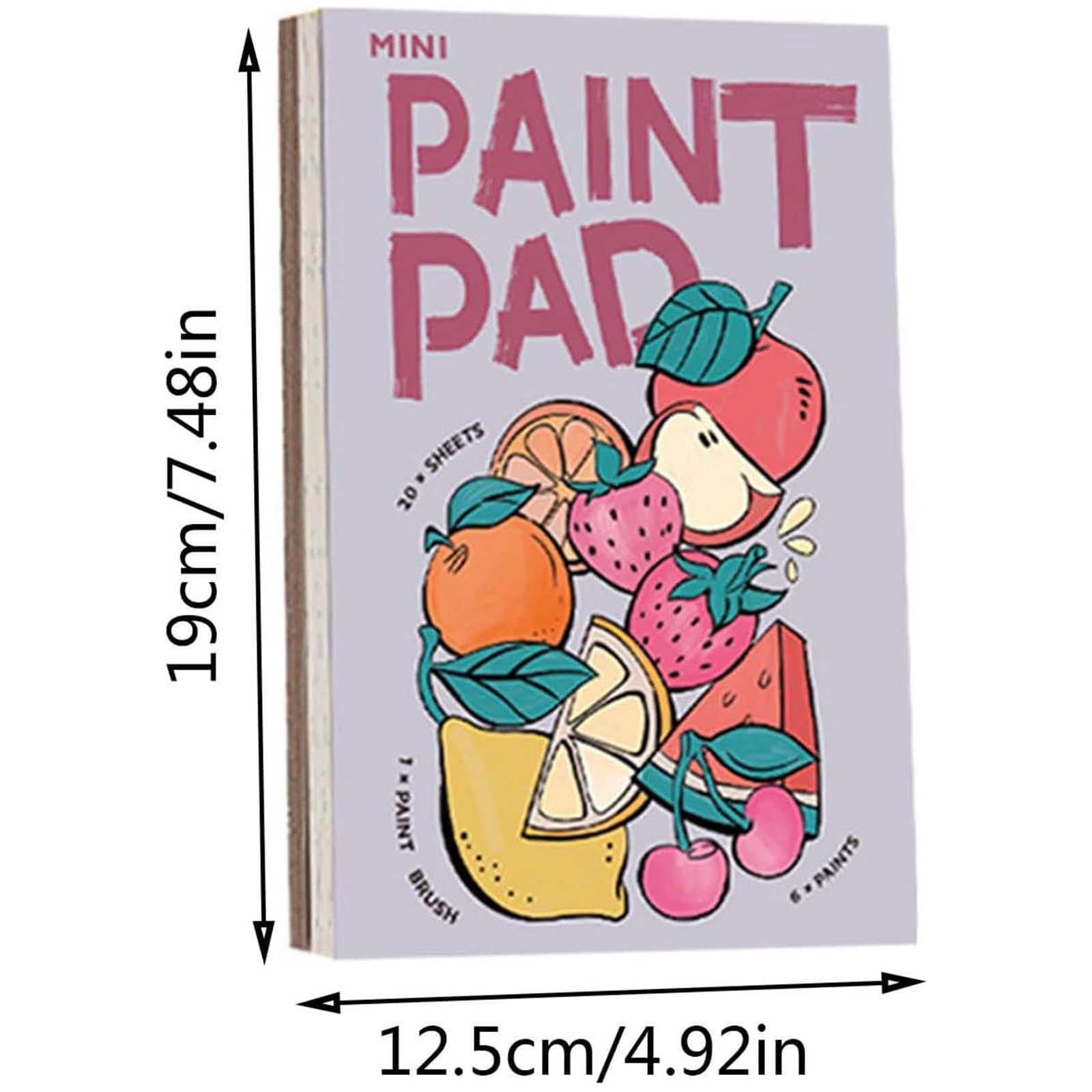 Mini Watercolor Paint Pad - Pocket Travel Watercolor Painting Book Set for Adults & Kids - Perfect for Artists, Students & DIY Craft Projects (1PCS)