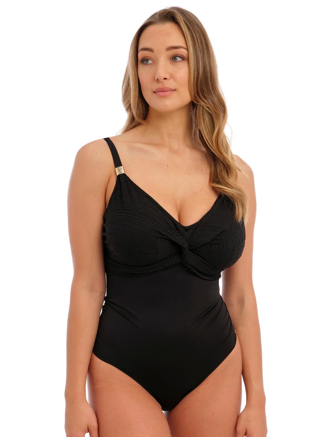 Fantasie Ottawa Twist Underwire One-Piece Swimsuit - Comfortable Full Coverage Bathing Suit for Women, Perfect for Beach, Pool & Vacation