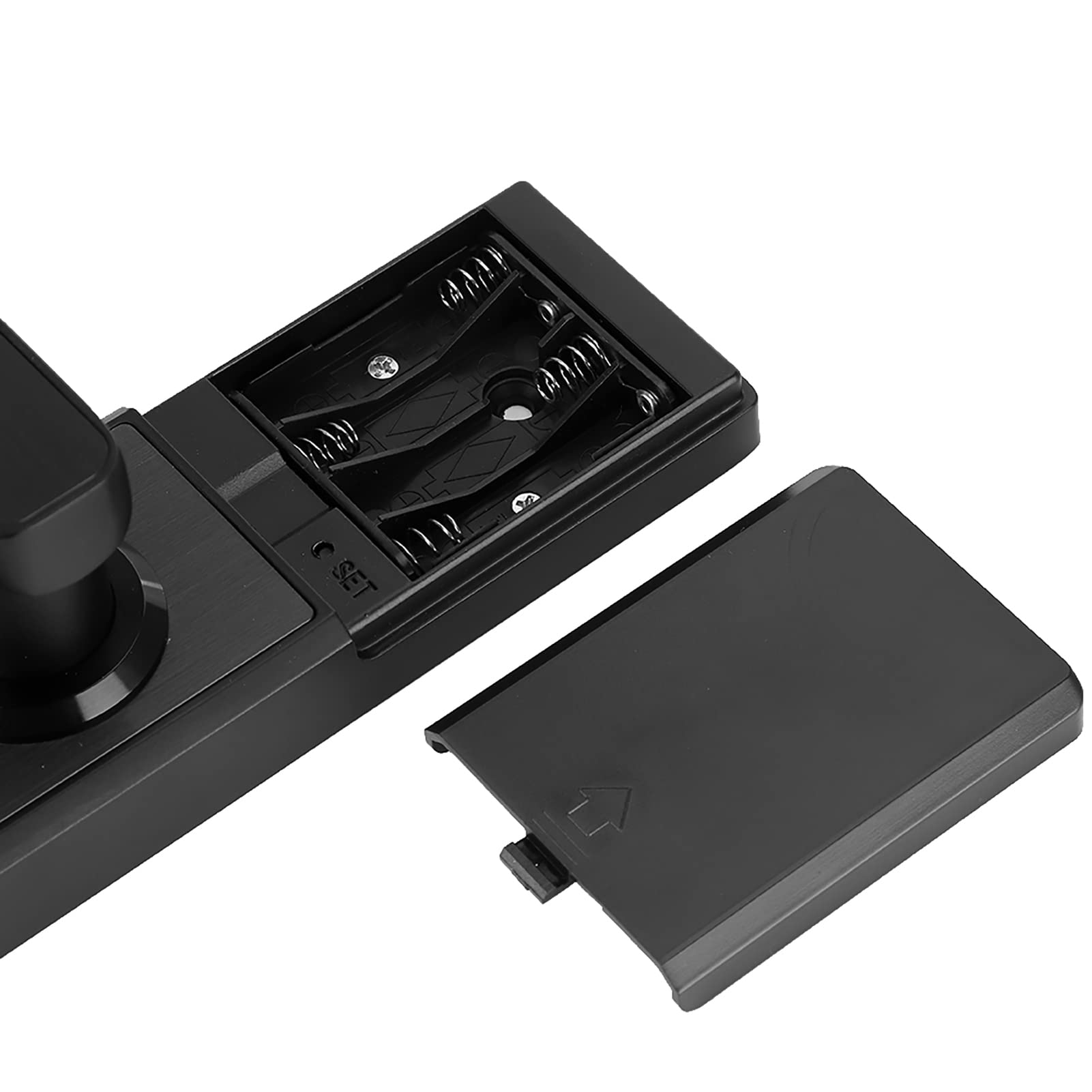 Smart Fingerprint Door Lock - Biometric, Password & IC Card Access, Intelligent Recognition, Quick Entry with Mechanical Key - Ideal for Homes, Apartments & Offices
