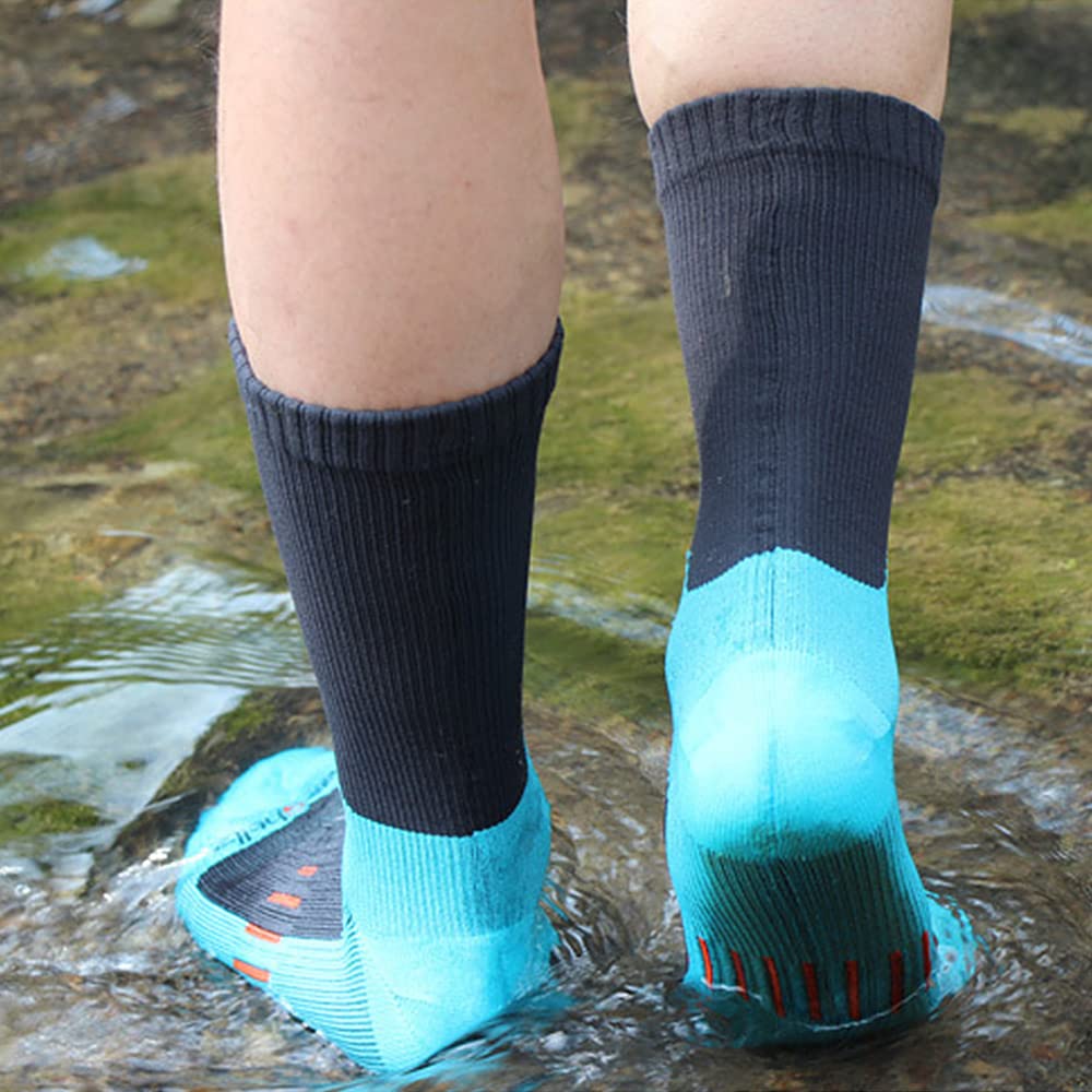 Waterproof Breathable Sports Socks for Men & Women - Outdoor Athletic Socks for Cycling, Hiking, Skiing & Fishing - Moisture Wicking, Durable & Comfortable for All-Day Wear - Ideal for Adventure Enthusiasts & Fitness Lovers