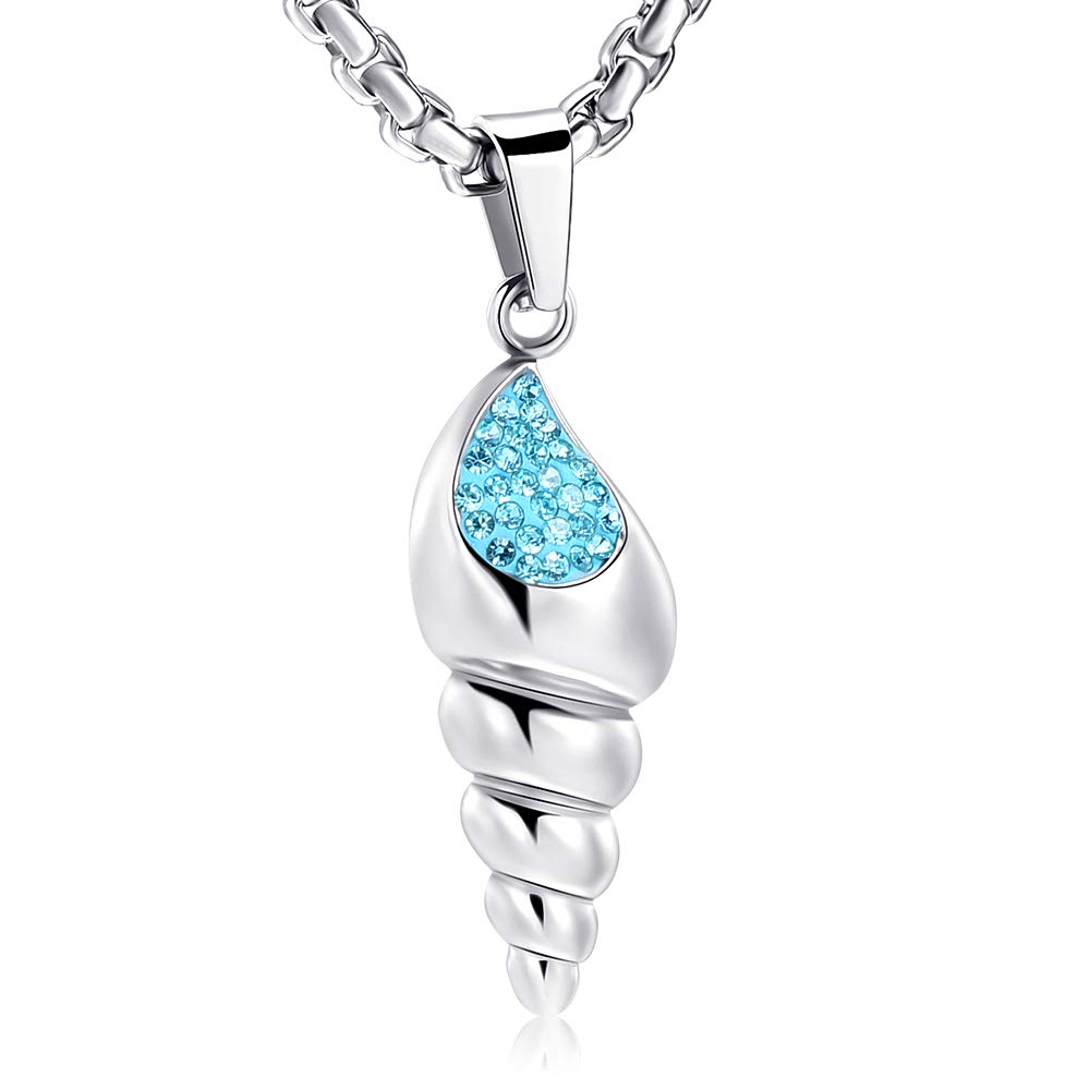 Memorial Urn Necklace for Ashes - Stainless Steel Keepsake Pendant for Loved Ones - Perfect for Remembrance & Travel