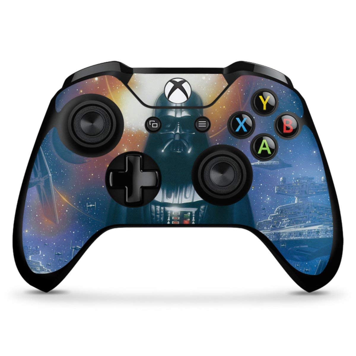 Star Wars Darth Vader Skin Compatible with Microsoft Xbox One X Controller - Protective Film Sticker for Gaming Fans | Perfect for Cosplay, Gaming Events & Collector's Display