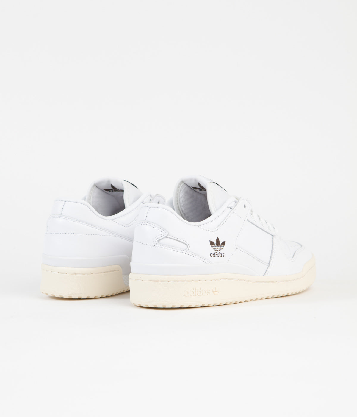 Adidas Forum 84 Low Adv Sneakers - White & Shadow Olive Colorway | Men's Casual Shoes for Streetwear & Everyday Wear