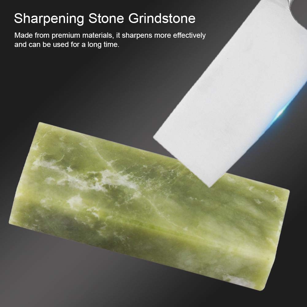 Premium Knife Sharpening Stone Set - 10000 Grit Whetstone for Sharpening Knives, Scissors & Metal Tools - Compact & Portable Mini Sharpener for Home, Kitchen & Outdoor Use (Green)
