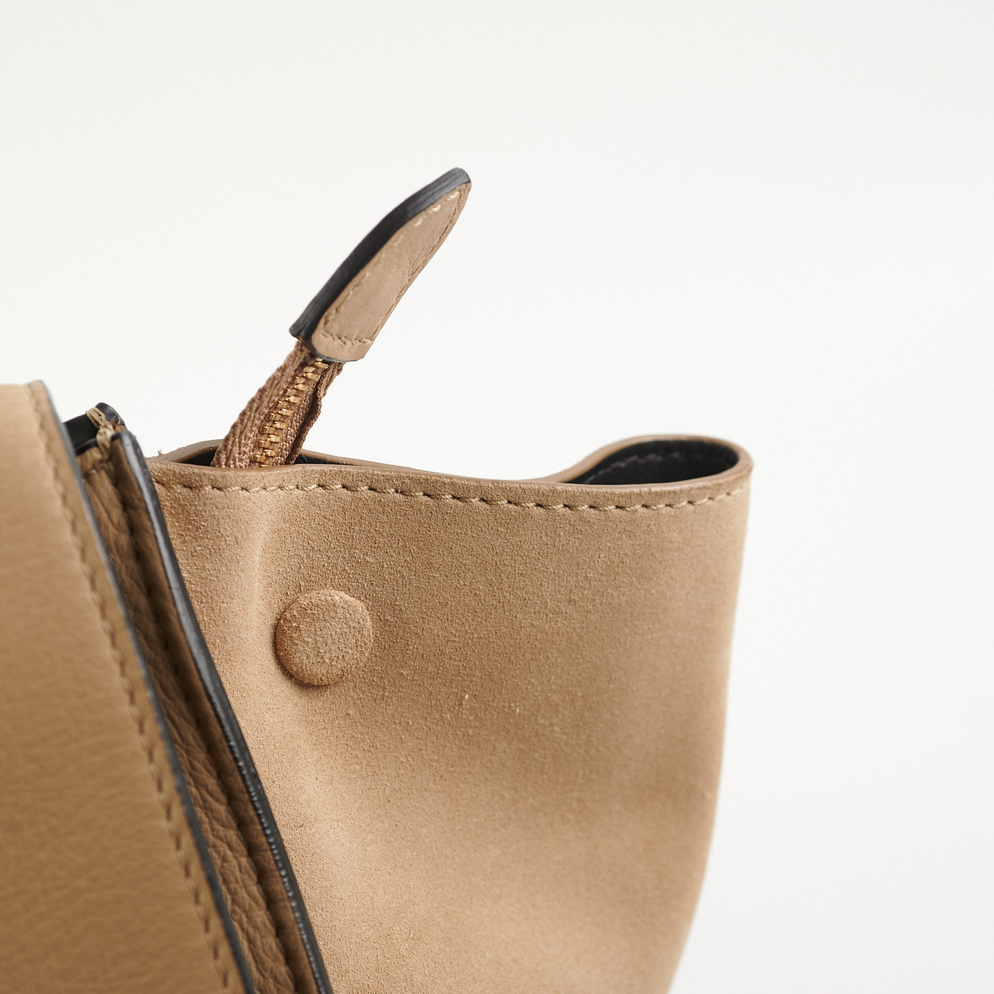 Celine Small Trapeze Bag in Beige - Luxury Leather Crossbody Handbag for Women | Perfect for Work, Travel & Everyday Use