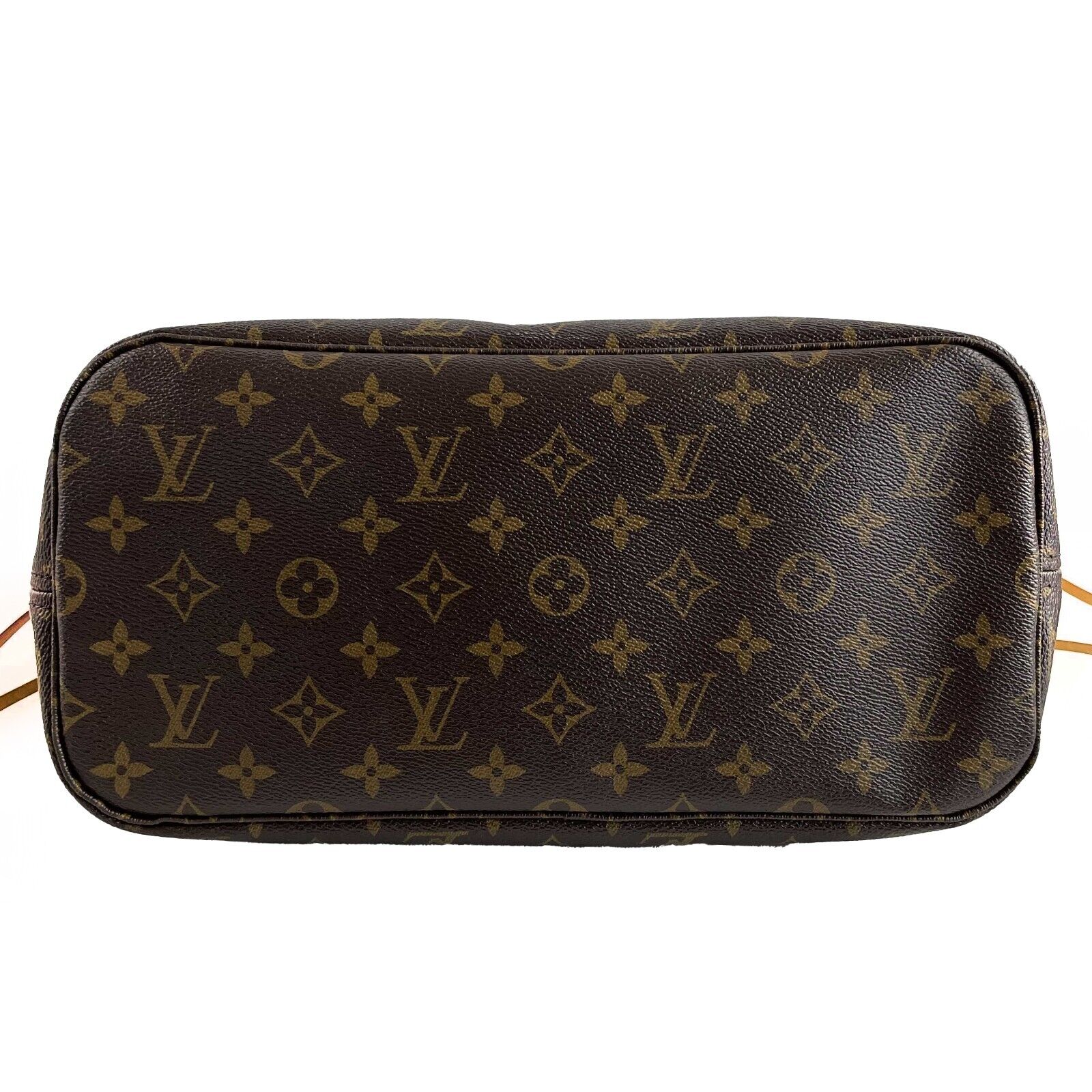 Authentic Louis Vuitton Neverfull MM Tote Bag - Brown Monogram Canvas with Full Kit | Luxury Designer Handbag for Women, Perfect for Work, Travel & Everyday Use
