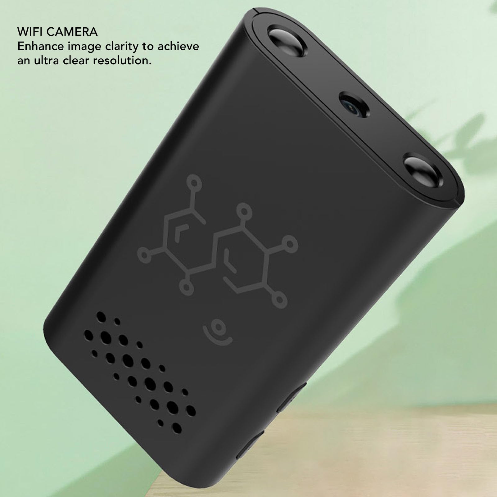 Plyisty WiFi Smart Security Camera 1080P HD Wireless Indoor Outdoor Camera with Built-in Microphone, Motion Detection & Night Vision - Ideal for Home Security Monitoring Closets, Balconies, Porches, Garages and Baby Rooms