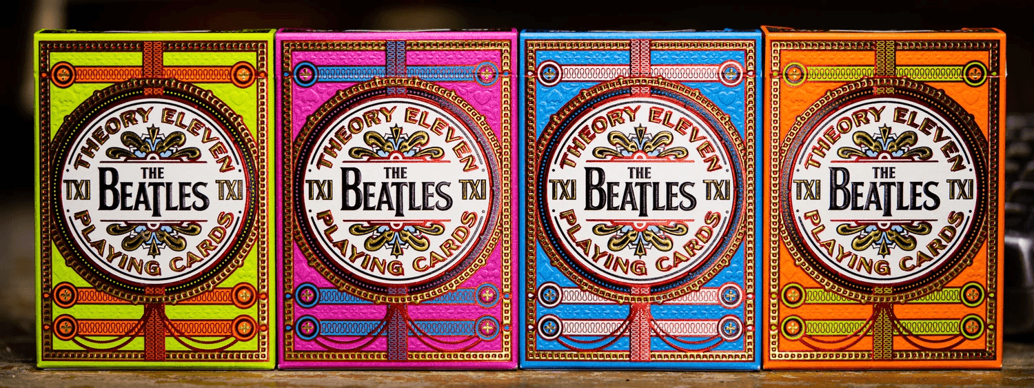 The Beatles Playing Cards - Pink Deck for Collectors, Fans & Card Games | Perfect for Gifts, Parties & Music Lovers