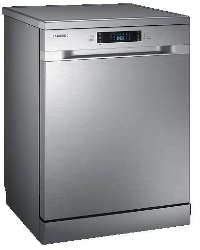 Samsung DW60M5050FS/FH 13 Place Setting Dishwasher with Digital Display - Energy Efficient for Large Families & Entertaining Guests