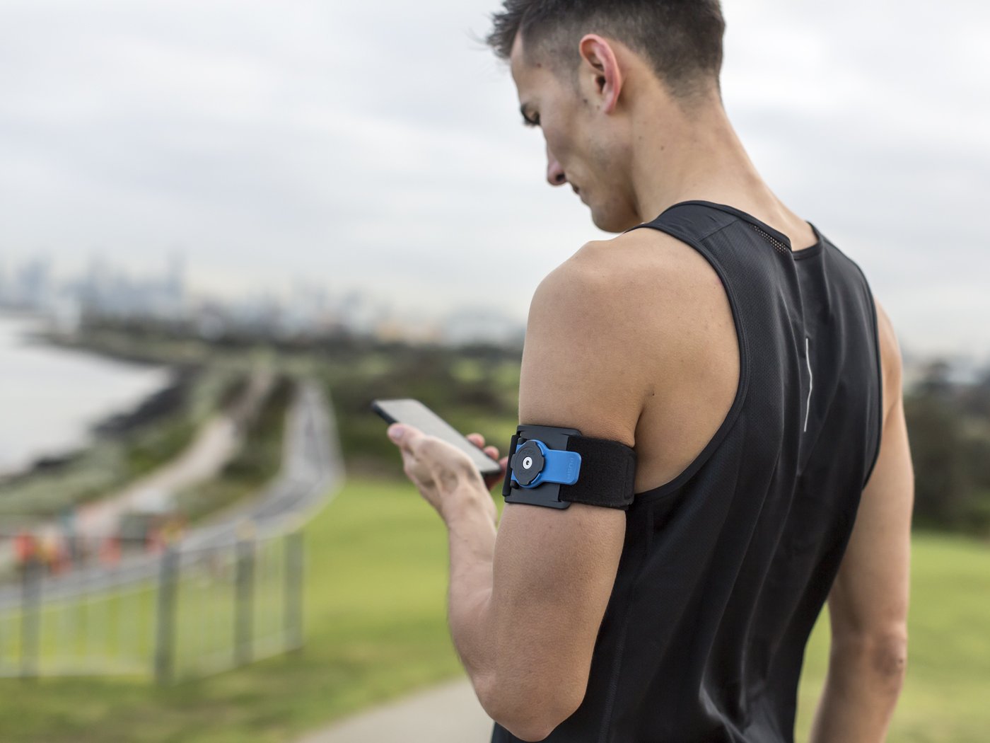 Best Running Armband for Phones - Secure & Sweatproof Sports Armband for Jogging, Gym, and Fitness - Compatible with iPhone & Android