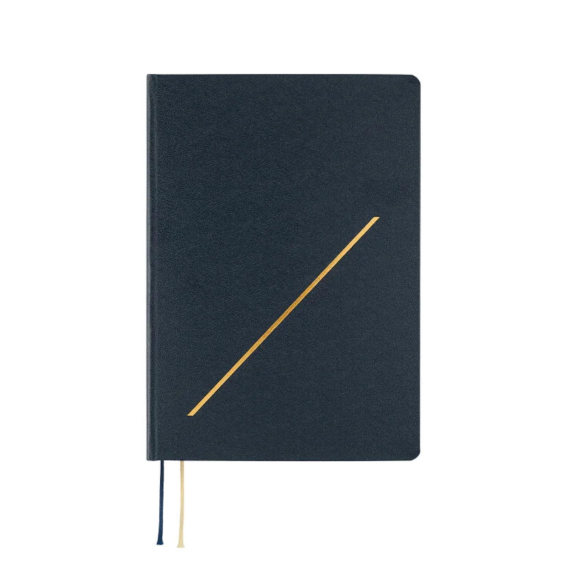 Hobonichi Techo 2025 Planner (Navy Blue) - A5 Size Daily Journal with January Start, Monday Start | English Edition | Perfect for Work, School & Personal Planning