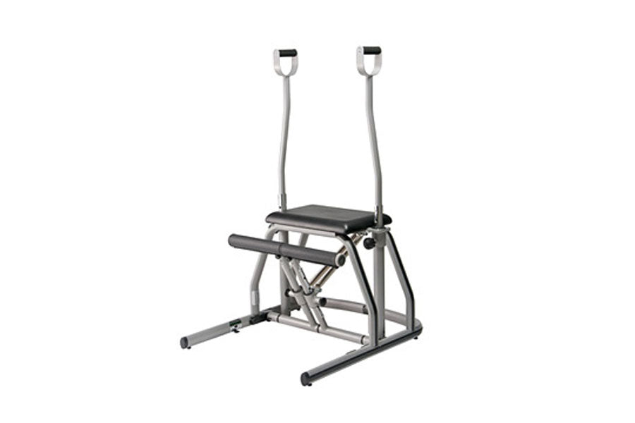 Peak Pilates MVe Split Pedal Chair with Handles - Professional Pilates Reformer Equipment for Home & Studio Workouts - Perfect for Strength Training, Flexibility & Rehabilitation Exercises