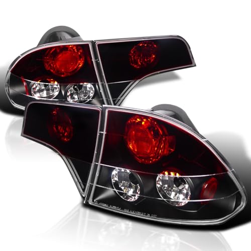 Black Housing Red Clear Lens