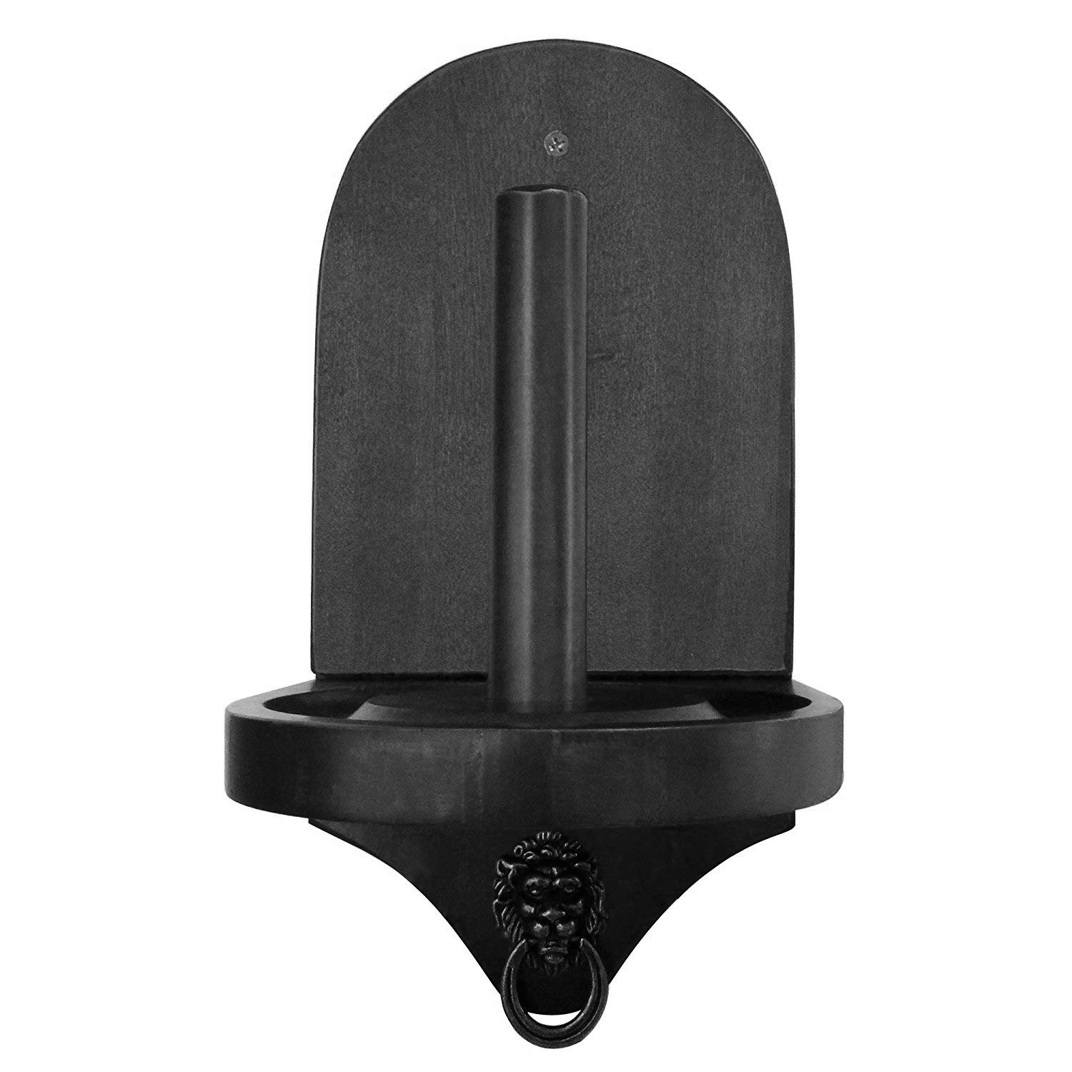 Hathaway Premier Black Wall-Mounted Cone Chalk Holder for Classroom, Gym & Home - Durable Chalkboard Accessory for Teachers, Coaches & Artists