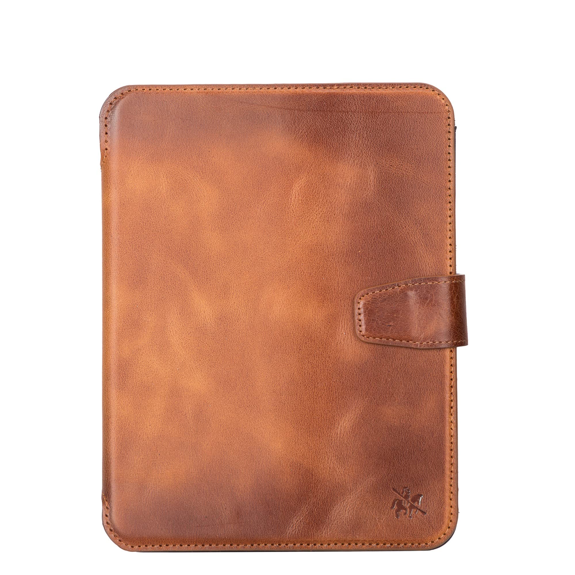Premium Handmade Leather iPad Mini 6th Gen Case (2021) - Venito Parma Magic Tablet Wallet with Folio Stand - Antique Brown Protective Cover for Work, Travel & Daily Use