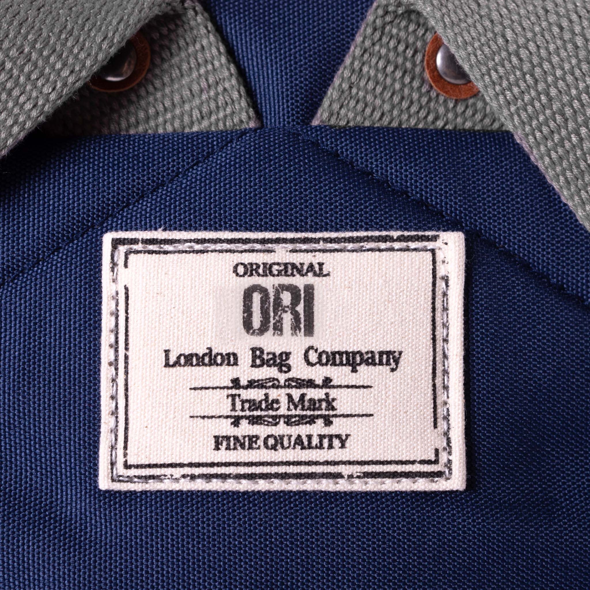 Finchley A Mineral Recycled Canvas Backpack - Eco-Friendly Travel & Work Bag for Men & Women - Perfect for Commuting, Hiking & Daily Use