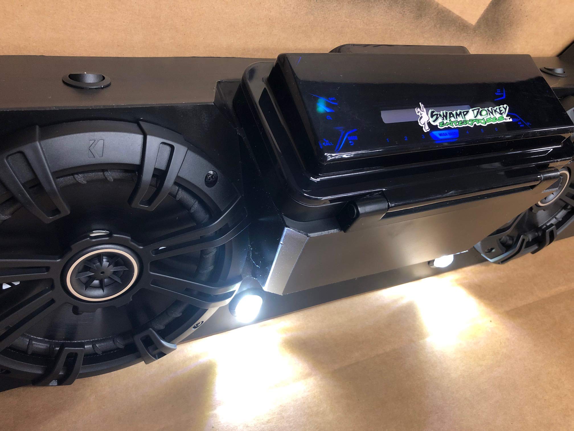 Galena RZR PRO XP Sound Bar Tower Speakers - Bluetooth Stereo System for UTV/ATV, Waterproof & Shockproof, Perfect for Off-Road Adventures, Camping, and Outdoor Parties