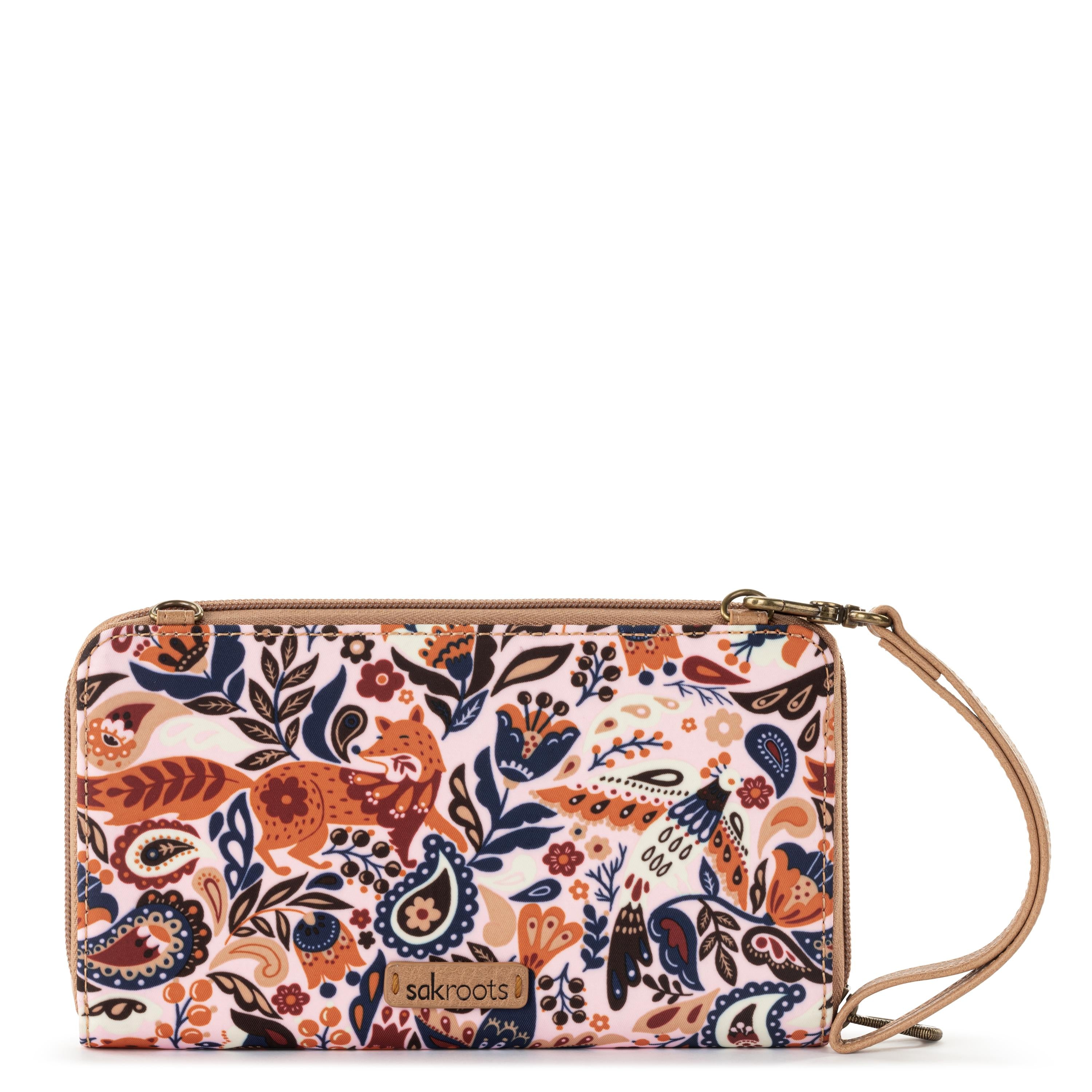 Eco-Friendly Smartphone Wallet Case - Autumn Enchant Forest Design - Perfect for Everyday Use, Travel & Outdoor Adventures