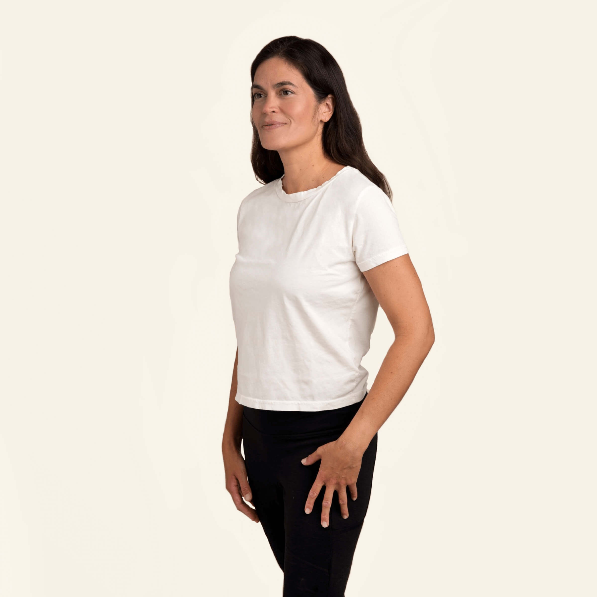 Essential Crop Tee for Women - Soft Comfortable Short Sleeve T-Shirt | Trendy Casual Outfit for Summer, Gym, or Everyday Wear