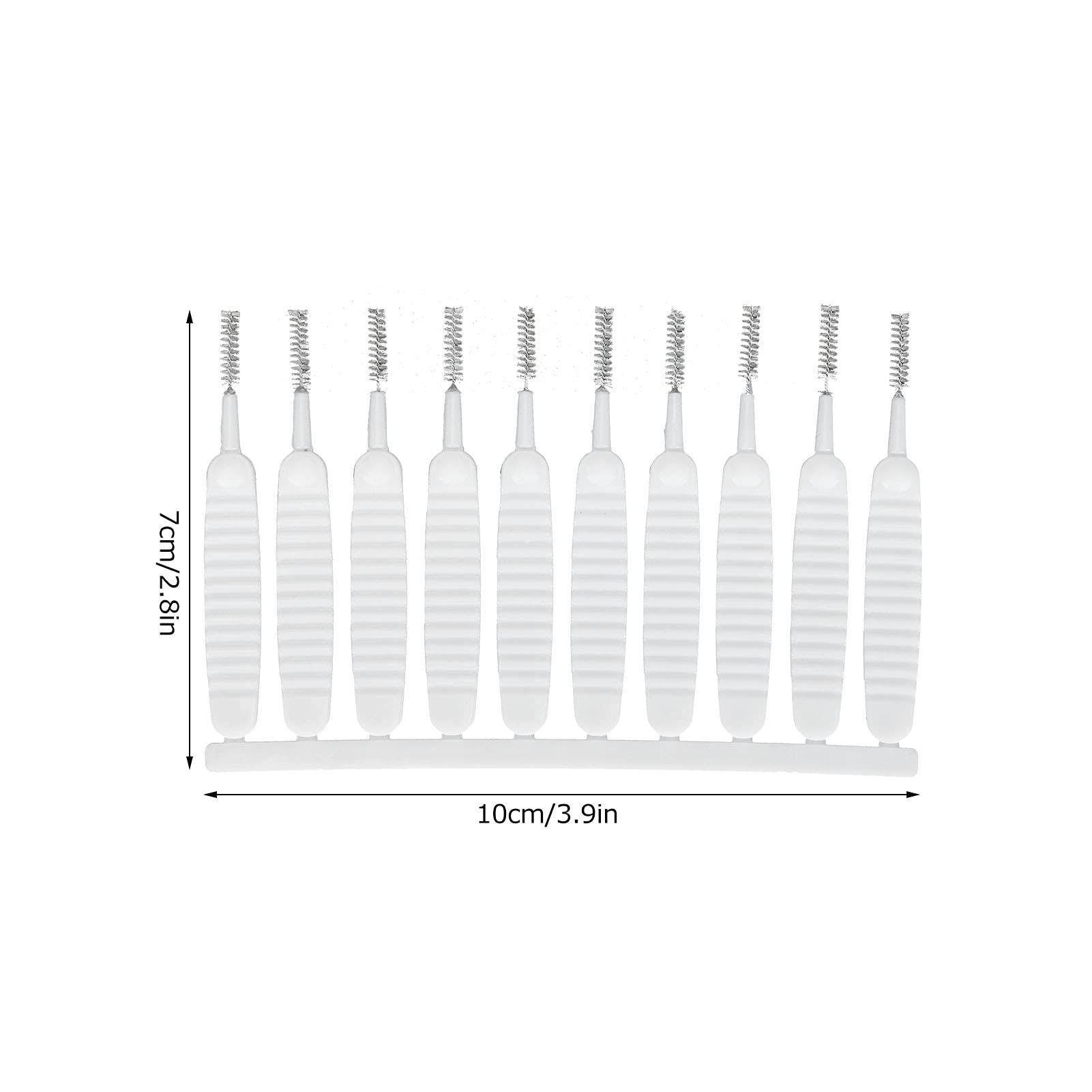 10PCS Shower Hole Cleaner Brush - Anti-Clogging Showerhead Cleaning Tool for Bathroom & Kitchen Faucets - Perfect for Removing Mineral Deposits & Hard Water Stains