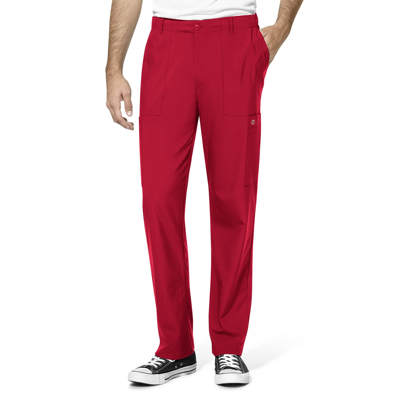 Carhartt Men's Flat Front Cargo Pants - Durable Work Pants for Construction, Outdoor & Casual Wear | Heavy-Duty Utility Pants with Multiple Pockets
